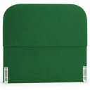 Ver imagem 4 de Cabeceira Cama Box Queen 1,60m Orgânica Luma Suede Verde