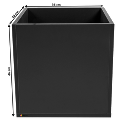 Caixa Nicho para disco de vinil Record Box Black - 6