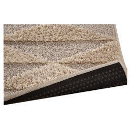 Tapete Sala Relevo Jazz Perola/ Cinza 1,50 x 2,00 des 13 - 4