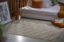 Ver imagem 1 de Tapete Sala Relevo Jazz Perola/ Cinza 1,50 x 2,00 des 13