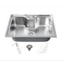 Cuba Cozinha Gourmet Aço Inox 60x42 Cm + Torneira Flexível - 3