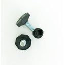 Ver imagem 6 de Kit com 12 Pé Nivelador 1/4x3/4 com Base de 22mm + Bucha Metálica