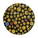 Ver imagem 3 de 8 Jogo Americano Infantil Redondo Emoji Emoticon Smile