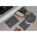 Ver imagem 1 de Tapete para Banheiro Kit com 3 Peças High Algodão Oásis