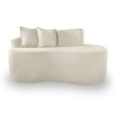Ver imagem 2 de Sofá Design Robusto Elegante Curvo Bouclé:off White
