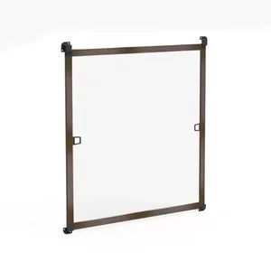 Tela Mosquiteiro Removível para Janela 1,00m x 1,20m Bronze