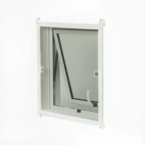 Tela Mosquiteiro Removível para Janela 1,00m X 1,20m Branca