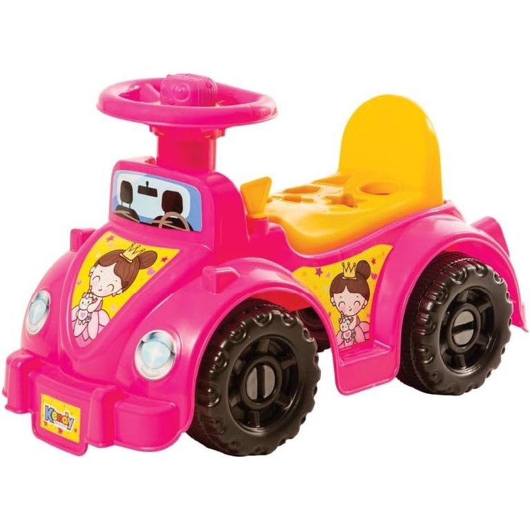 Carrinho Andador Interativo Peças Geométricas Princesa Rosa Carrinho Andador Interativo Peças Geométricas Princesa Rosa
