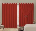 Ver imagem 3 de Cortina Blackout PVC 4,00m X 2,40m Com Voil Vermelho