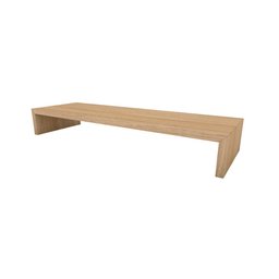 Suporte P/ Monitor MDF Mesa Escritório 70cm X 20cm F5 - 3