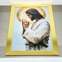 Ver imagem 2 de Placa MDF Impressão Fotográfica Religiosa Borda Espelhada