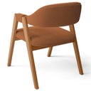 Ver mais imagens de Kit 06 Cadeiras de Jantar e Estar Living Estofada Nadja L02 Bouclê Terracota - Lyam Decor