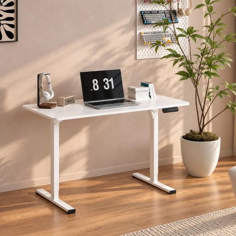 Escrivaninha Retangular Flexispot 120cm x 60cm Ergonômica com Ajuste Elétrico