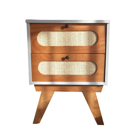 Mesa de Cabeceira Zaya 2 Gavetas