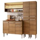 Ver imagem 3 de Armário de Cozinha Compacta 169cm Rustic Emilly Winter Madesa 08