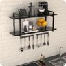 Prateleira Estilo Industrial Cozinha de Parede Gnd Pp 60cm - 1