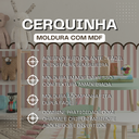 Ver imagem 4 de Kit 10 Meia Parede Cerquinha Moldura de Madeira Infantil