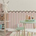 Ver imagem 1 de Kit 10 Meia Parede Cerquinha Moldura de Madeira Infantil