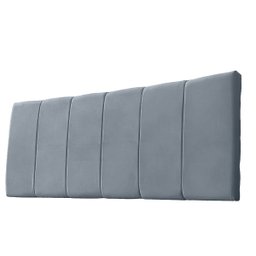 Cabeceira Painel Casal King de Cama Box Estofada Lua 195 Cm Veludo - 6
