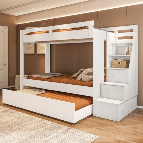 Treliche para Colchão 88x188cm Multimóveis Crrui-CAM016 Branco