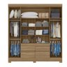 Guarda Roupa Mônica de Casal 4 Portas Amendola - Bela Móveis - 3
