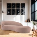 Ver imagem 2 de Divã Recamier Orgânico França 140cm Lado Direito Linho