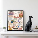 Ver imagem 2 de Quadro História Lulu Branco 24X18cm Mold Preta