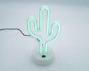 Ver imagem 1 de Luminária Abajur Decorativo de LED Cactus