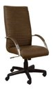 Ver imagem 1 de Cadeira Roma Presidente Marrom Base Preta C/ Relax Comprealegre, 100% Nacional