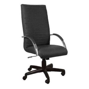 Cadeira Roma Presidente Preta Base Preta C/ Relax Comprealegre, 100% Nacional