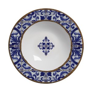 CONJUNTO COM 6 PRATOS FUNDO COIMBRA PLUS