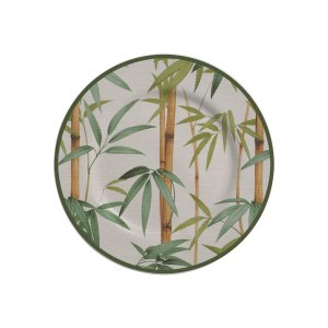 CONJUNTO COM 6 PRATOS SOBREMESA BAMBU PLUS