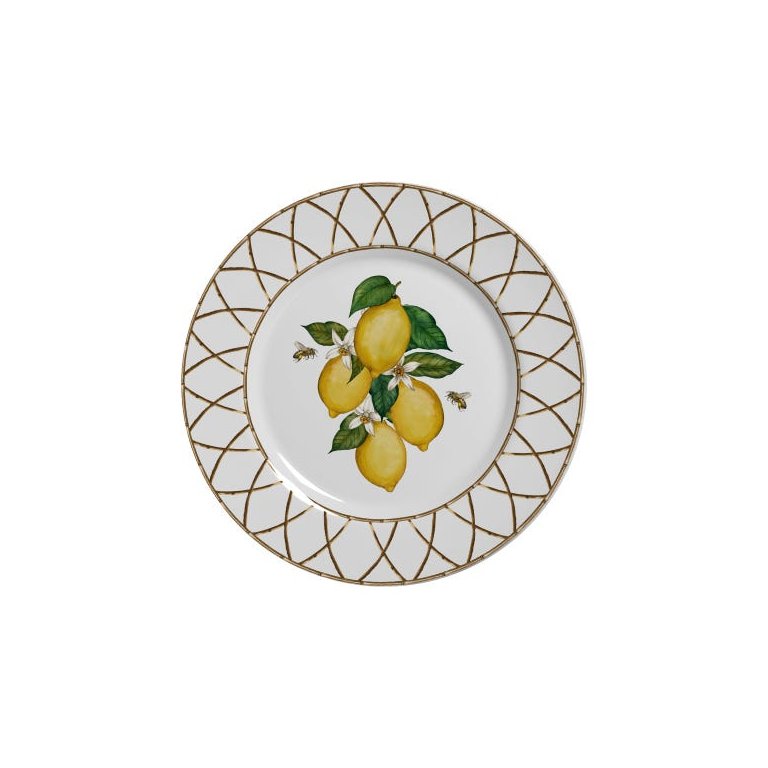 Conjunto com 6 Pratos Sobremesa Siciliano Plus