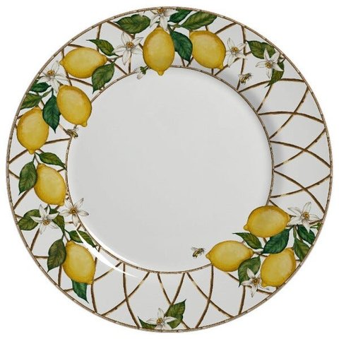 Conjunto com 6 Pratos Raso Siciliano Plus