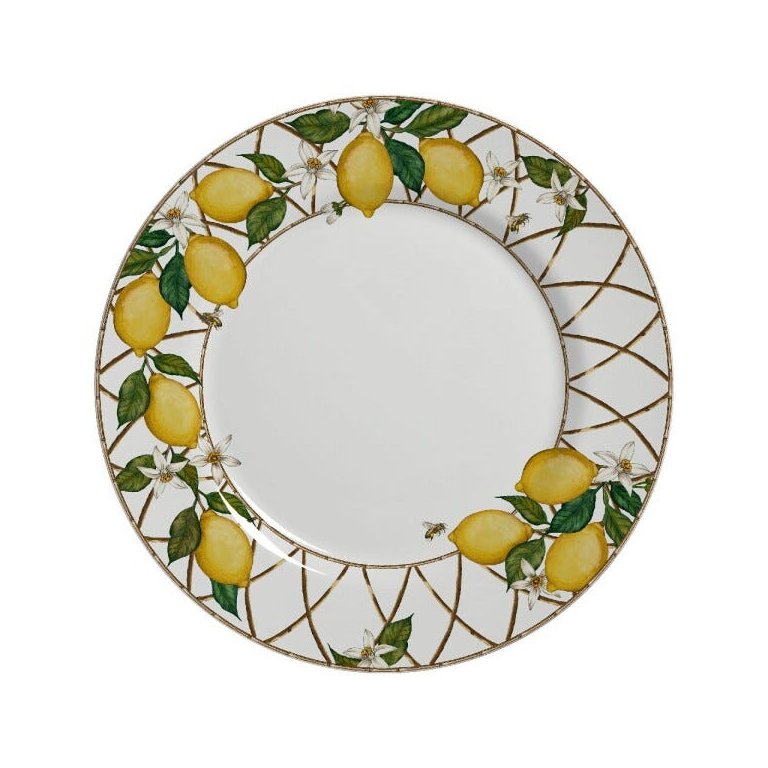 Conjunto com 6 Pratos Raso Siciliano Plus