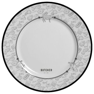 CONJUNTO COM 6 PRATOS RASO BARBECUE PLUS B