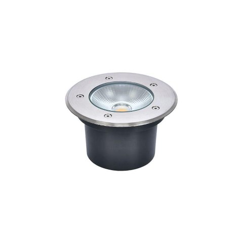 Embutido de Solo Led Astraled Es-6915 Felis 20w Bivolt Prata 3000k Luz Amarela 3000k Luz Amarela Es-