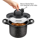 Ver imagem 3 de Panela de Pressão Clipso Stone Pro 4,5l Fechamento Externo