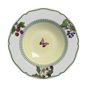 CONJUNTO COM 6 PRATOS FUNDO FRUITS PLUS