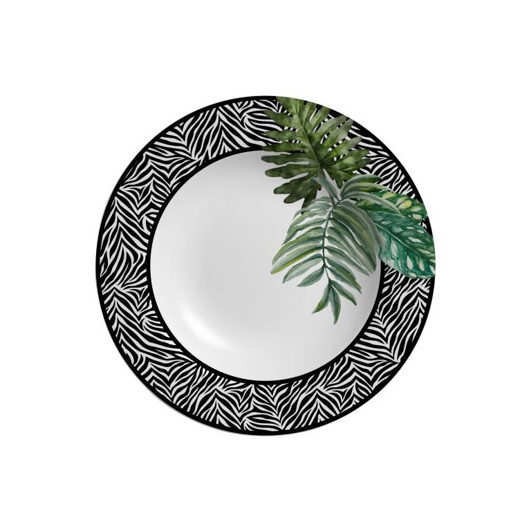 Conjunto com 6 Pratos Fundo Tanzania Plus