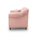 Ver imagem 2 de Poltrona Decorativa Apollo Veludo Rosa 2227 - Montanaris Decor