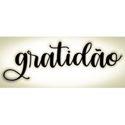 01 Aplique de Palavra: Gratidão, Família, Amor, Fé, Aconchego... Lettering Mdf - 2
