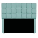 Ver imagem 4 de Cabeceira Estofada Manchester 160 Cm Queen Size Suede - Doce Sonho Móveis Cor Azul Tiffany
