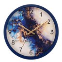 Ver imagem 1 de Relógio de Parede em Alumínio Azul Herweg 6737 Único