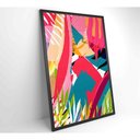 Ver imagem 7 de Quadro Pintura Aquarela Tropical 3 90x60 Cm Vidro Impresso