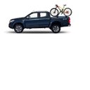 Ver imagem 1 de Lançamento Suporte Para Bike Teto Rack Canaleta Altmayer Strong Line AL-268 Preto
