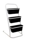 Ver imagem 2 de Plante Em Casa, Horta, Jardineira Apto 3 Vasos 40 Cm AL261