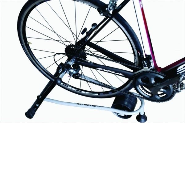 Kit Suporte Rolo De Treino Bike Altmayer Alt Cicle AL200 + Base Niveladora AL318 Preto - 3