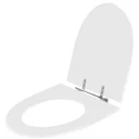Ver imagem 2 de Assento Sanitário em MDF Up Branco para bacia Celite