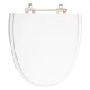 Ver imagem 1 de Assento Sanitário em MDF Up Branco para bacia Celite